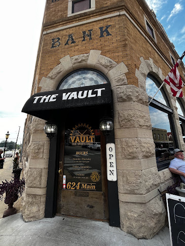 The Vault 1905 Sports Grill exterior view showcasing professional restaurants services in Van Buren, Arkansas