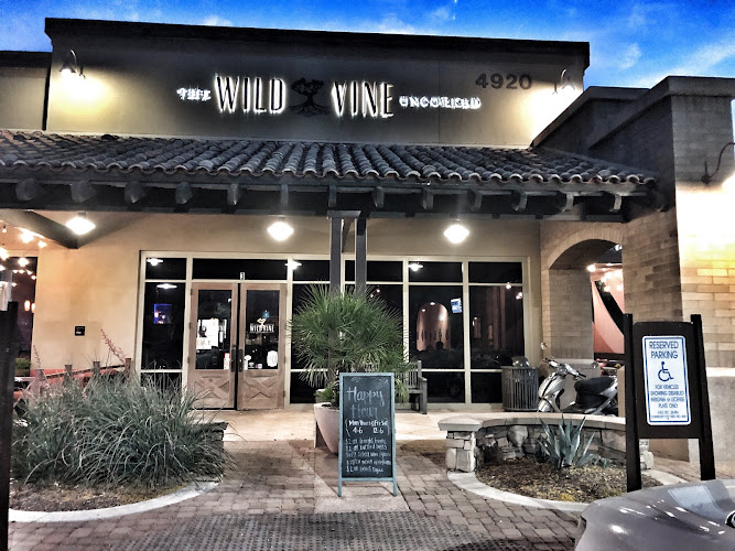 The Wild Vine Uncorked exterior view showcasing professional restaurants services in Chandler, Arizona