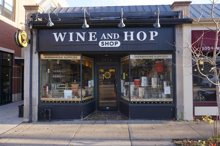 The Wine & Hop Shop exterior view showcasing professional Brewing supply store services in Madison, Wisconsin