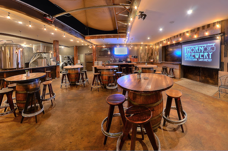 Thorn St. Brewery exterior view showcasing professional Brewery services in San Diego, California