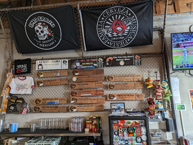Thr3e Punk Ales Brewing Co. exterior view showcasing professional Brewery services in Chula Vista, California