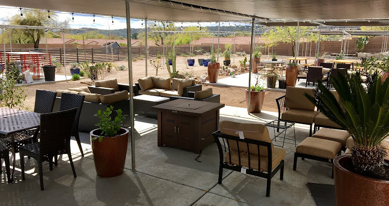 Three Canyon Beer and Wine Garden exterior view showcasing professional restaurants services in Tucson, Arizona