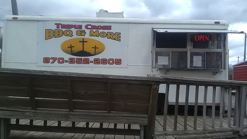 Triple Cross BBQ & More exterior view showcasing professional restaurants services in Fordyce, Arkansas