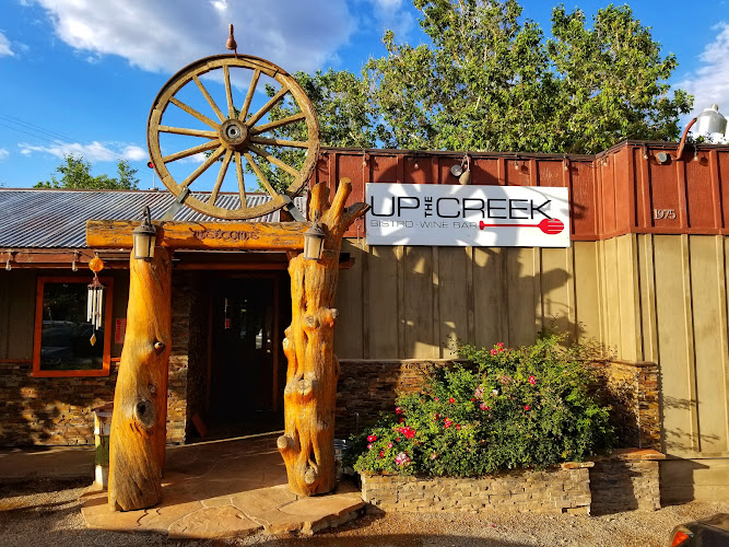 Up the Creek Bistro Wine Bar exterior view showcasing professional restaurants services in Cornville, Arizona