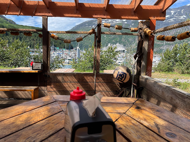 Varly's Swiftwater Seafood Cafe exterior view showcasing professional restaurants services in Whittier, Alaska