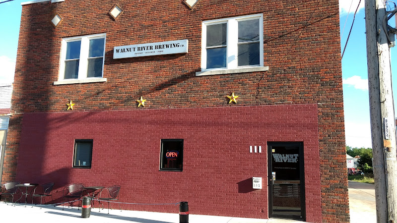 Walnut River Brewing Co. exterior view showcasing professional Brewery services in El Dorado, Kansas