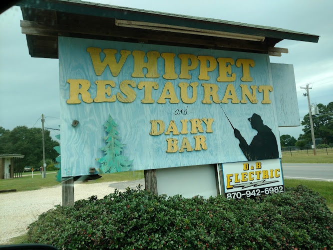Whippet Restaurant exterior view showcasing professional restaurants services in Prattsville, Arkansas