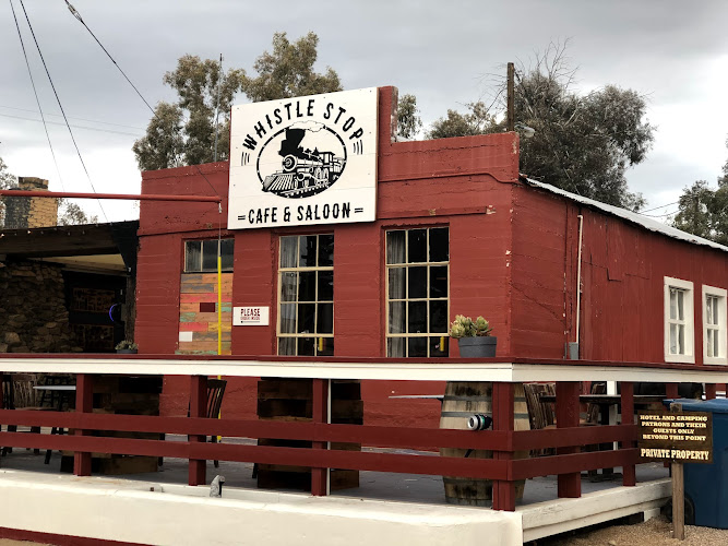 Whistle Stop Cafe exterior view showcasing professional restaurants services in Nipton, California