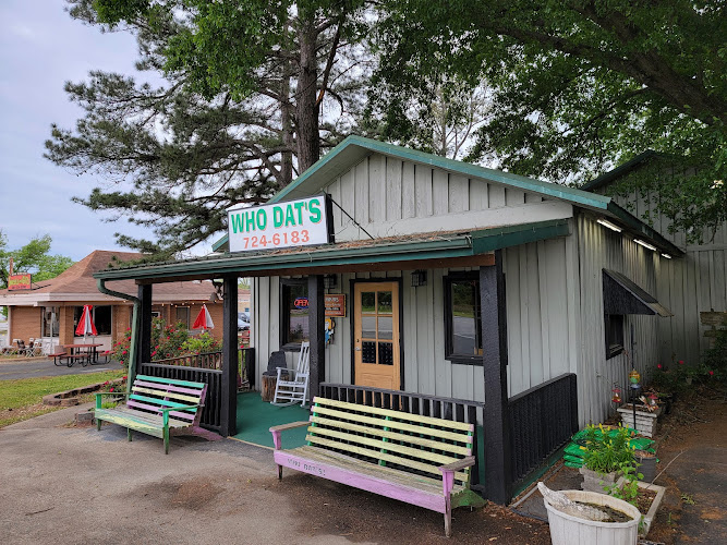 Who Dat's Cajun Restaurant exterior view showcasing professional restaurants services in Bald Knob, Arkansas