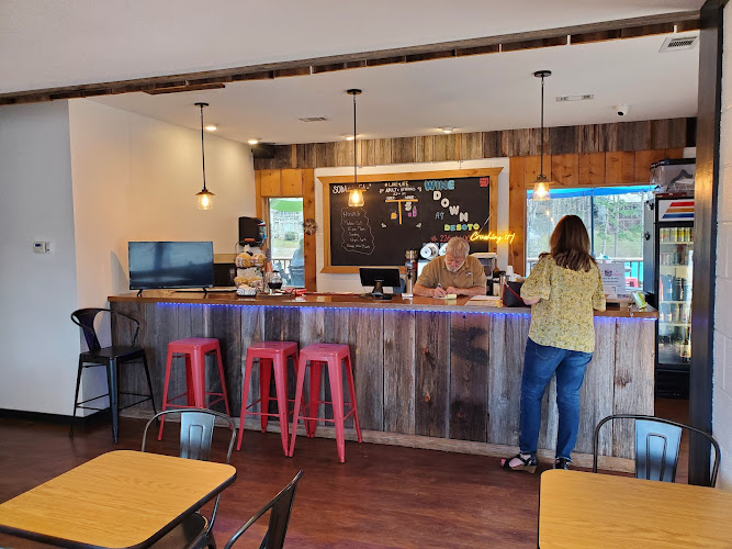 Wine Down at Desoto Marina exterior view showcasing professional restaurants services in Hot Springs Village, Arkansas