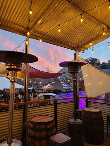 Woodhouse Blending & Brewing exterior view showcasing professional restaurants services in Santa Cruz, California